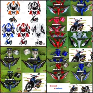 Cover Set Thailand Honda Wave